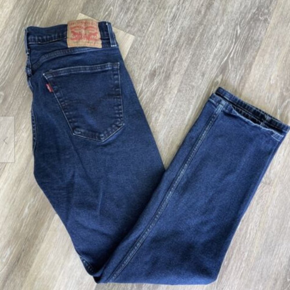 Levi's Mens 505 Blue Jeans Straight Leg 34" x 34"